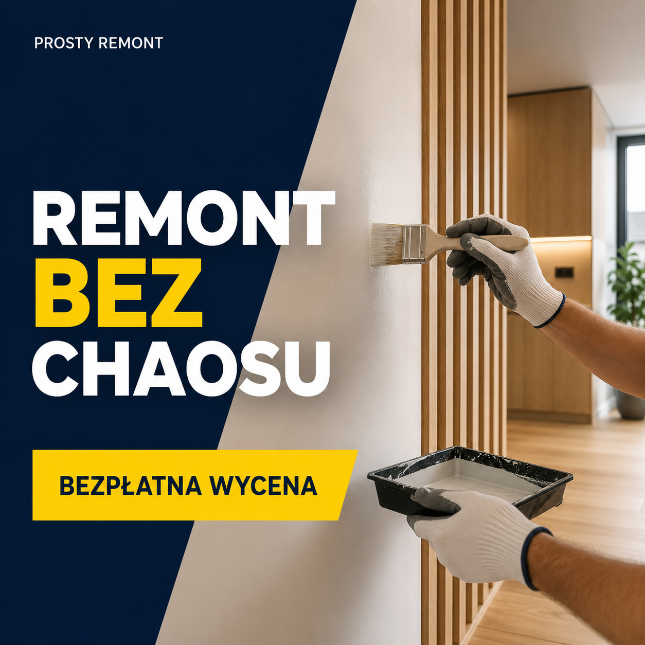 Projekt dla firmy remontowej